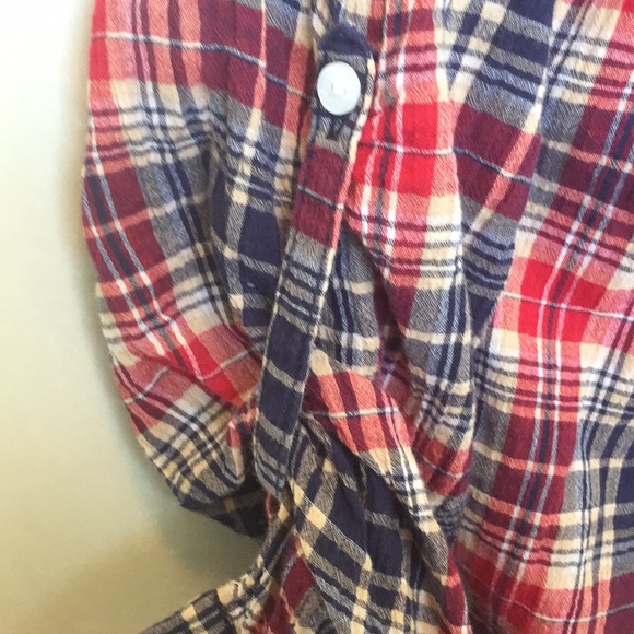Sneak Peek Plaid Button Up Long Sleeve Shirt Small - Picture 2 of 4